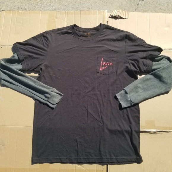 RVCA "ANP" WITH BUILT IN THERMAL LONG SLEEVE - Picture 8 of 10